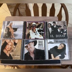 Music CD Collection with Various Artists